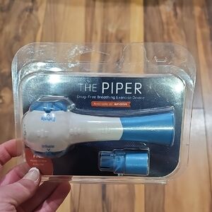 The Piper Drug Free Blue and White Breathing Exercise Device New In Plastic